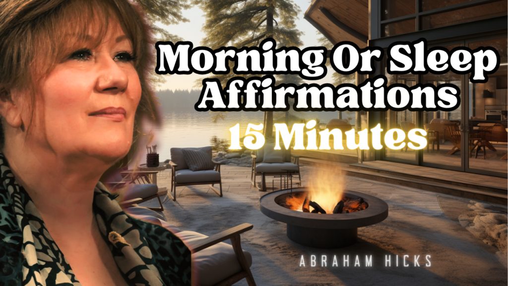 15 Minutes Abraham Inspired Morning Or Sleep Affirmations (in2vortex.com, abraham hicks youtube)