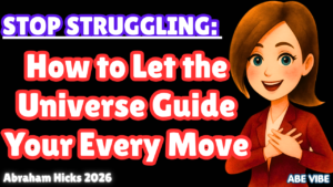 STOP STRUGGLING: How to Let the Universe Guide Your Every Move🔥ABRAHAMHICKS-2026