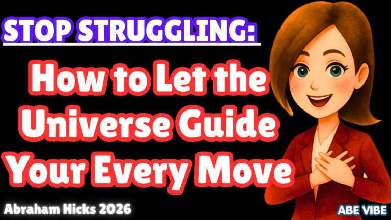 STOP STRUGGLING: How to Let the Universe Guide Your Every Move🔥ABRAHAMHICKS-2026
