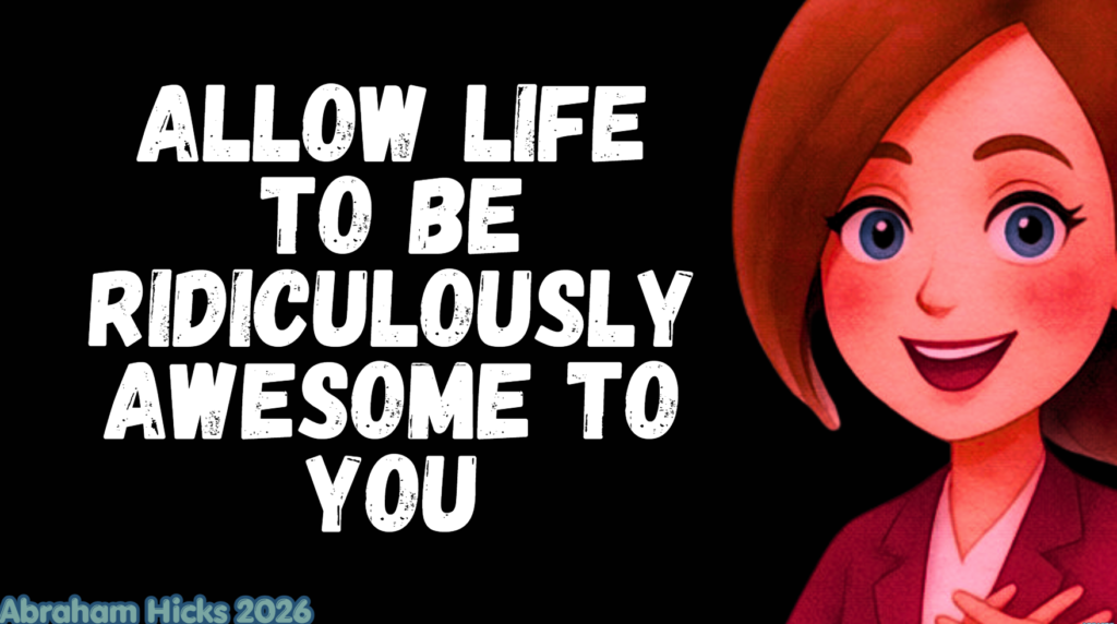 Allow Life to be Ridiculously Awesome to You🔥ABRAHAMHICKS-2026